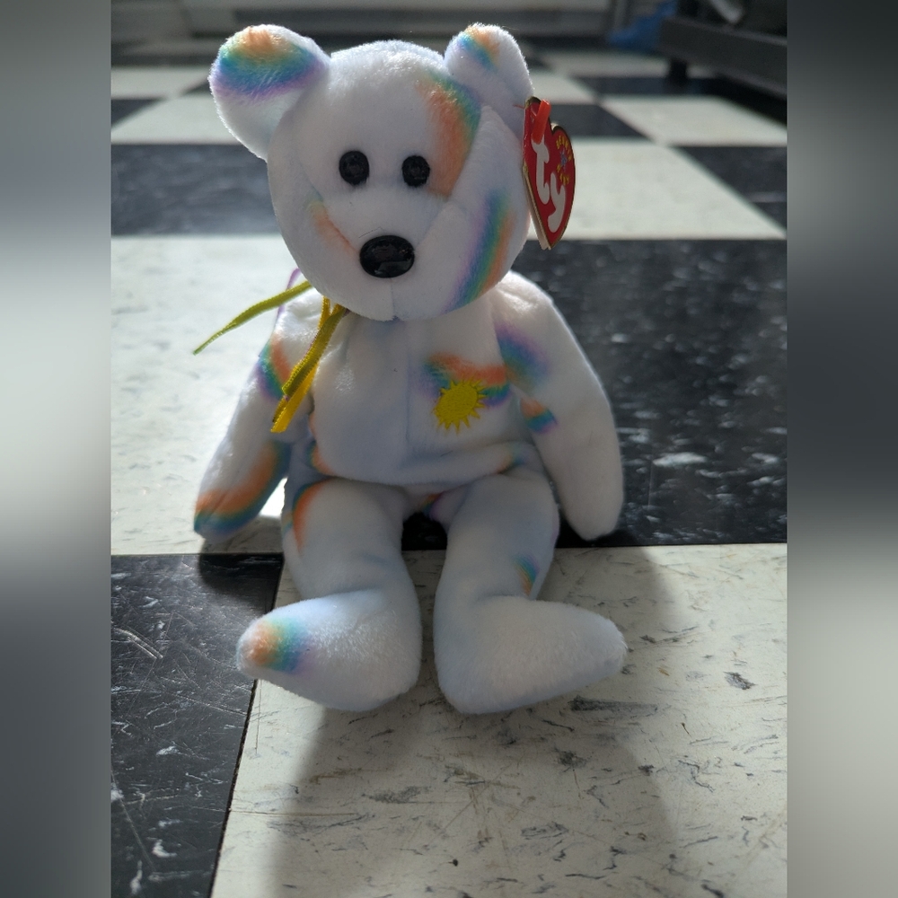 2001 Cheery The Bear Ty *No Tag Protector*